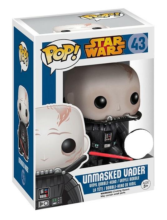 Funko POP! Star Wars. Darth Vader Volto Scoperto - 3