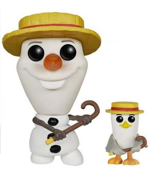 Funko POP! Disney Frozen. Barbershop Olaf and Seagull - 2