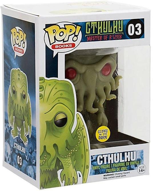 Funko Pop! H.P. Lovecraft. Chtulhu Fosforescente - 3