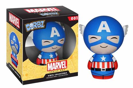 Funko Vinyl Sugar Dorbz. Marvel Series 1 Captain America Collectible Figure - 2