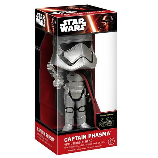 Funko Wacky Wobblers. Star Wars Episode VII The Force Awakens. Captain Phasma Bobble Head - 3