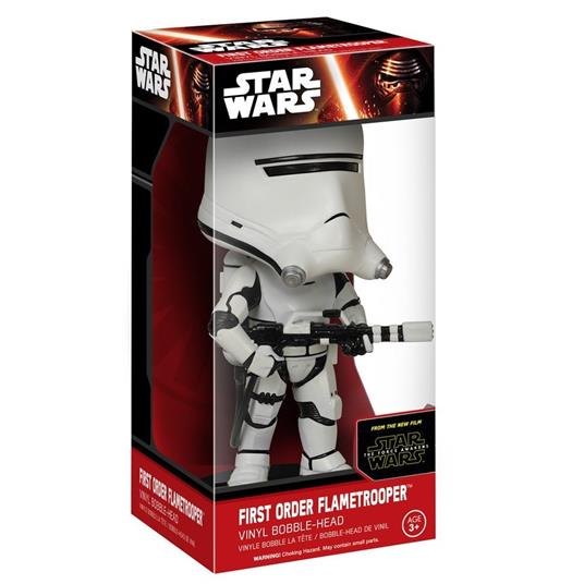 Funko Wacky Wobblers. Star Wars Episode VII The Force Awakens. First Order Flametrooper Bobble Head - 3