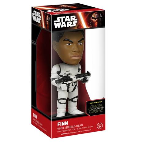 Funko Wacky Wobblers. Star Wars Episode VII The Force Awakens. Finn Stormtrooper Bobble Head - 3