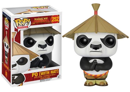 Funko POP! Movies. Kung-Fu Panda. PO. with Hat