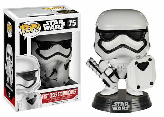 Funko Pop! Star Wars. Stormtrooper del Primo Ordine con Scudo