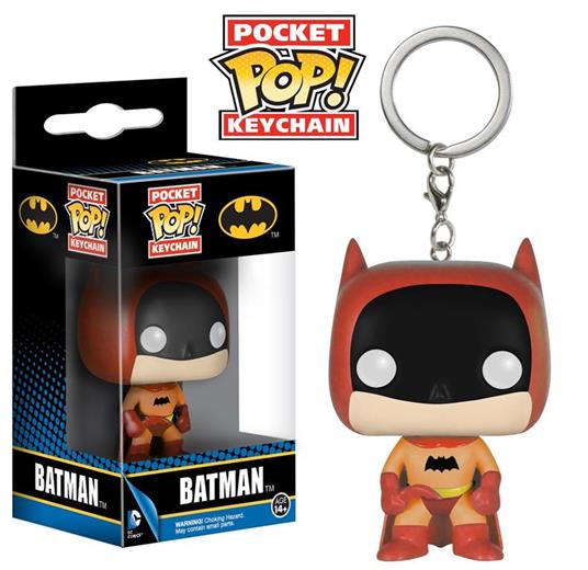 Funko Pocket POP! Keychain. DC Comics. Batman 75th Anniversary Orange Batman - 4