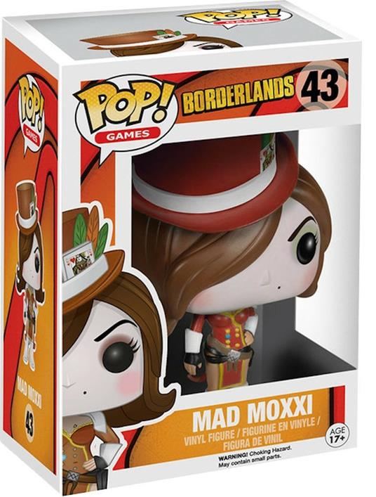 Pop Culture Borderlands Mad Moxxi Red Limited Vinyl Figure New! - 3