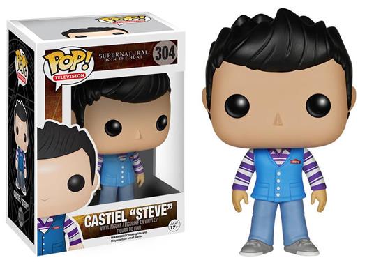 Funko POP! Television. Supernatural. Castiel Steve".