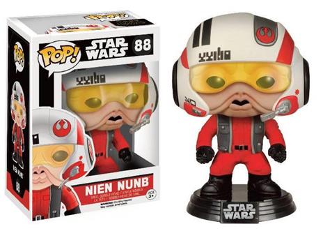 Funko POP! Star Wars Episode VII The Force Awakens. Nien Nunb with Helmet Bobble Head - 2