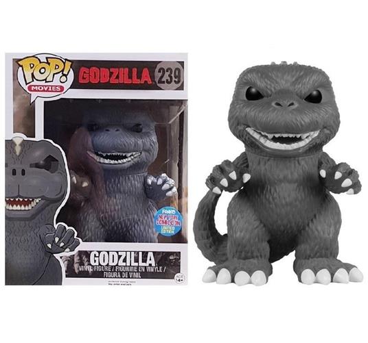 Funko Pop Culture Movie Godzilla Black & White Nycc Figure - 4