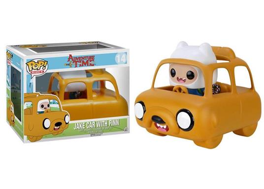 Funko POP! Rides. Adventure Time. Jake Car with Finn Set - 2