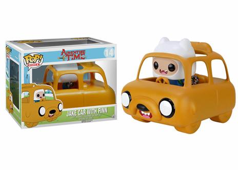 Funko POP! Rides. Adventure Time. Jake Car with Finn Set - 4