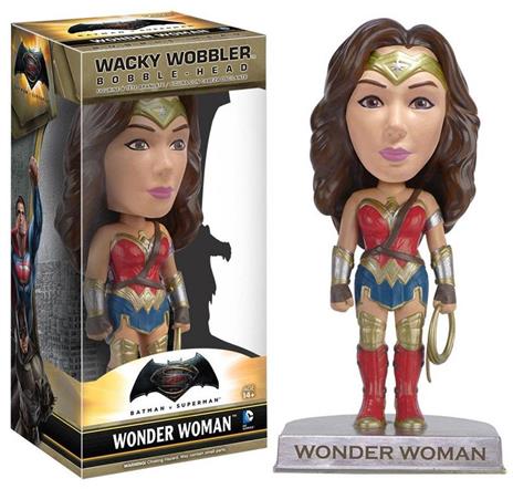 Funko Wacky Wobblers. Batman vs. Superman. Wonder Woman Bobble Head