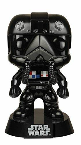 Funko POP! Star Wars. Black Chrome Tie-Fighter Pilot NYCC 2015. Vinyl Figure 10cm Limited Ed.