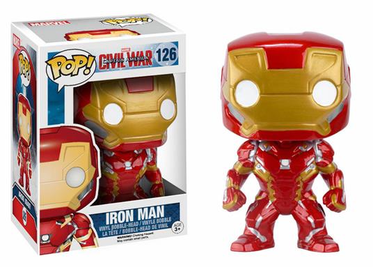POP Marvel: Cap America 3 - Iron Man - 4