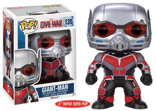 Funko POP! Marvel. Captain America 3. Civil War. Giant-Man Oversized.