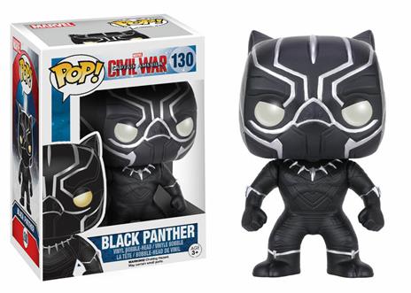POP Marvel: Cap America 3 - Black Panther - 4