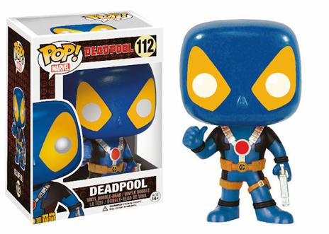 Funko POP! Marvel. Deadpool Thumbs Up X-Men Costume. - 3