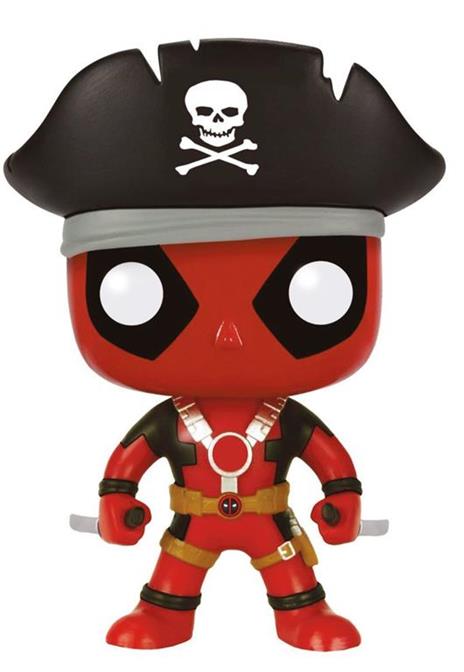 Funko Figurine Marvel - Deadpool Pirate Exclu Pop 10Cm - 4