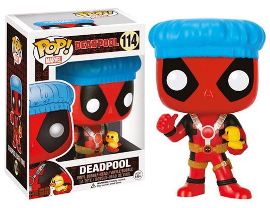 Funko POP! Marvel. Deadpool Shower Cap and Ducky. - 3