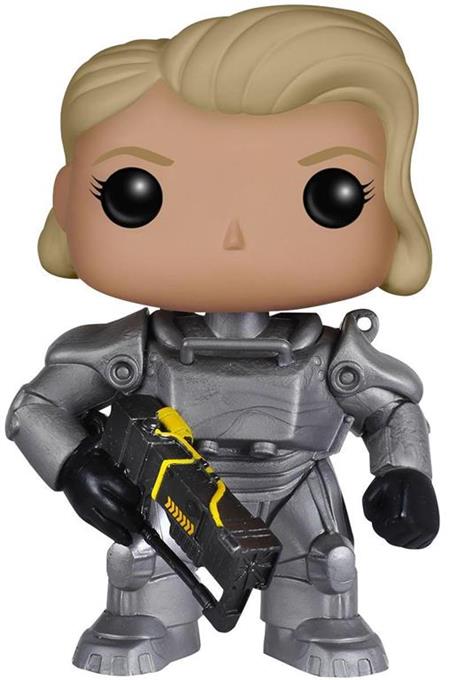 Funko Pop! Fallout. Vagabondo Solitario Versione Femminile in Armatura Atomica - 5