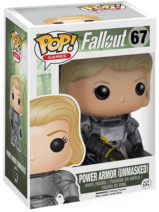 Funko Pop! Fallout. Vagabondo Solitario Versione Femminile in Armatura Atomica - 7