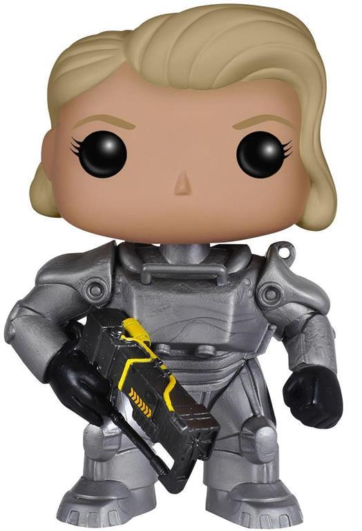 Funko Pop! Fallout. Vagabondo Solitario Versione Femminile in Armatura Atomica - 6