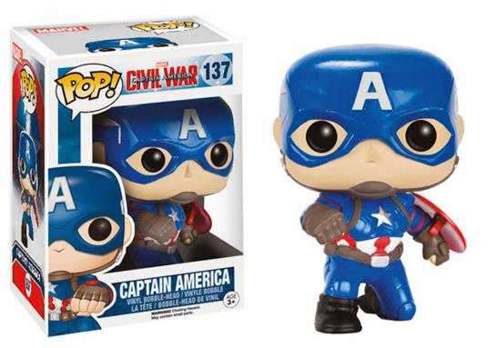 Funko POP! Marvel. Captain America 3. Civil War. Captain America Action Pose. - 2