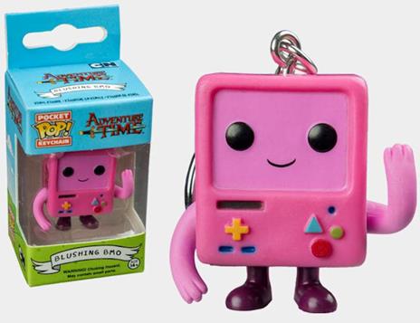 Funko Pocket POP! Keychain. Adventure Time. BMO Pink - 2