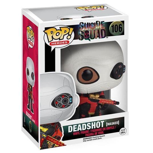 Funko POP! Movies. Suicide Squad. Deadshot masked