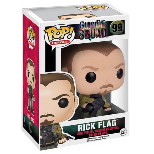 Funko POP! Movies. Suicide Squad. Rick Flag