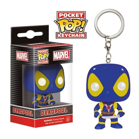 Funko Pocket POP! Keychain. Marvel. Deadpool X-Men Costume. - 3