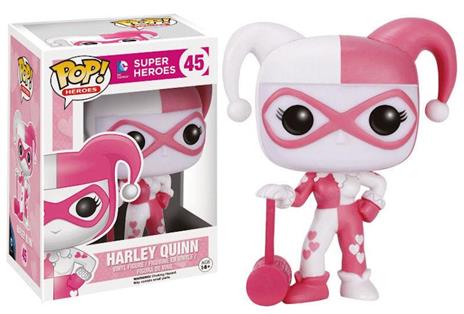 Pop Culture Dc Comics Harley Quinn With Mallet Pink Figure New! - 2