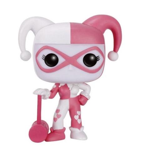 Pop Culture Dc Comics Harley Quinn With Mallet Pink Figure New! - 3