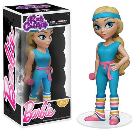 Funko Rock Candy. 1984 Barbie. Gym.