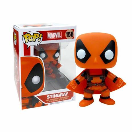 Bobble Head Pop Culture Marvel Deadpool Squad Stingray Figure New - 3