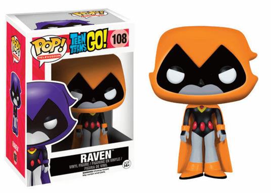 Funko POP! Television. Teen Titans Go! Raven. Orange Limited - 5