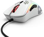 Glorious PC Gaming Race Modello D- Gaming-Maus - bianco, lucido