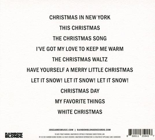 Merry Christmas From Jose James - CD Audio di José James