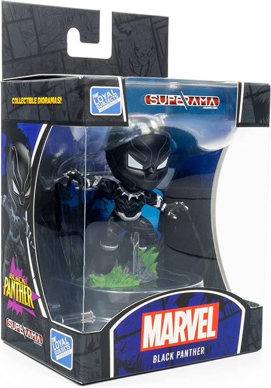 Figurine The loyal subjects Marvel mini-diorama Superama Black Panther 10  cm