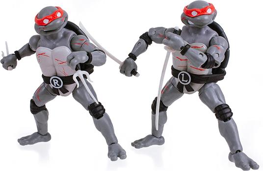 Tartarughe Ninja Bst Axn Action Figura 4-pack Battle Damaged 13 Cm The Loyal Subjects GU10960