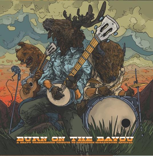 Burn On The Bayou. A Heavy Underground Tribute to Creedence Clearwater Revival - CD Audio