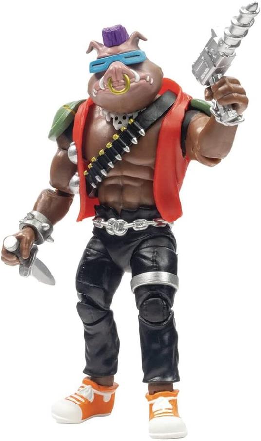 Tartarughe Ninja Bst Axn Action Figura Bebop (variant Colors) 13 Cm The Loyal Subjects