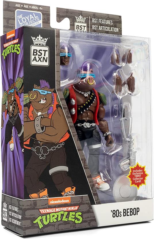 Tartarughe Ninja Bst Axn Action Figura Bebop (variant Colors) 13 Cm The Loyal Subjects - 5