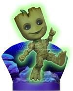 Marvel Superama Mini Diorama Groot Glow-in-the-dark Sdcc Esclusiva 10 Cm The Loyal Subjects
