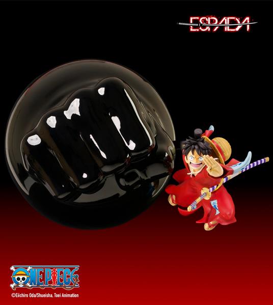 One Piece Monkey D. Luffy Wall Statua Statua Espada Art