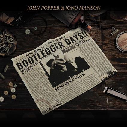 Bootlegger Days! - CD Audio di Jono Manson,John Popper