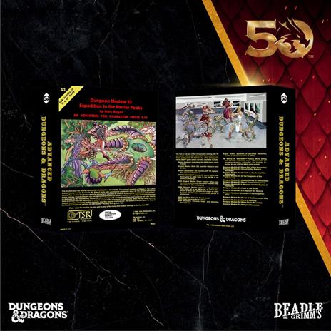 Beadle & Grimm´s - Dungeons & Dragons - Classic Module Dice Set Journey to the Barrier Peaks (7)