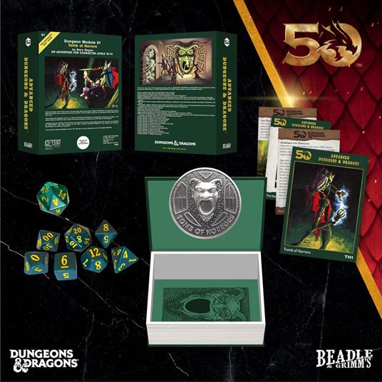 Beadle & Grimm´s - Dungeons & Dragons - Classic Module Dice Set Tomb of Horrors (7) - 2
