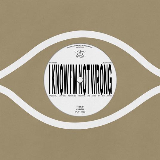 104.3 - Vinile 7'' di Sam Wilkes